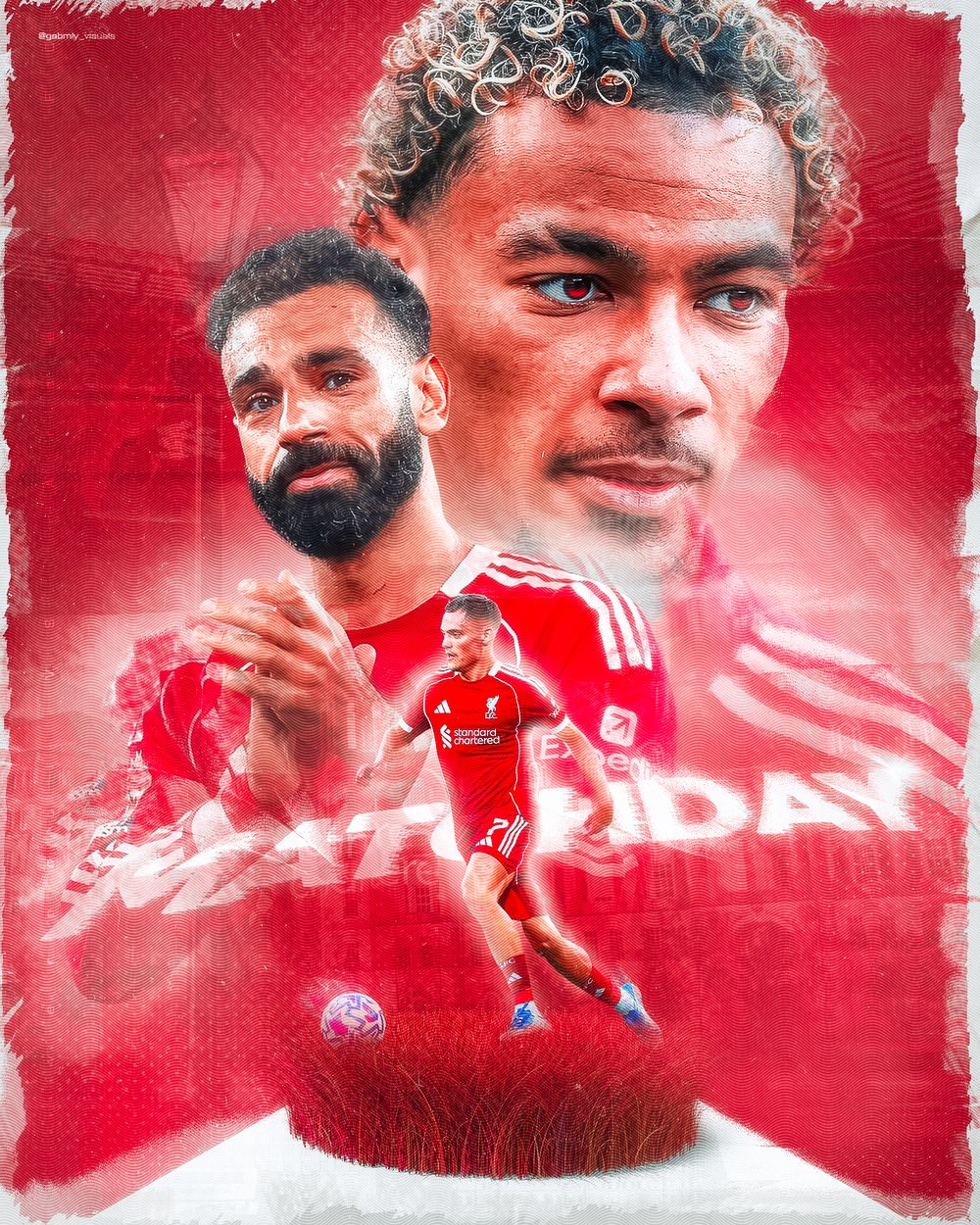 Affiche Liverpool - Trio offensif