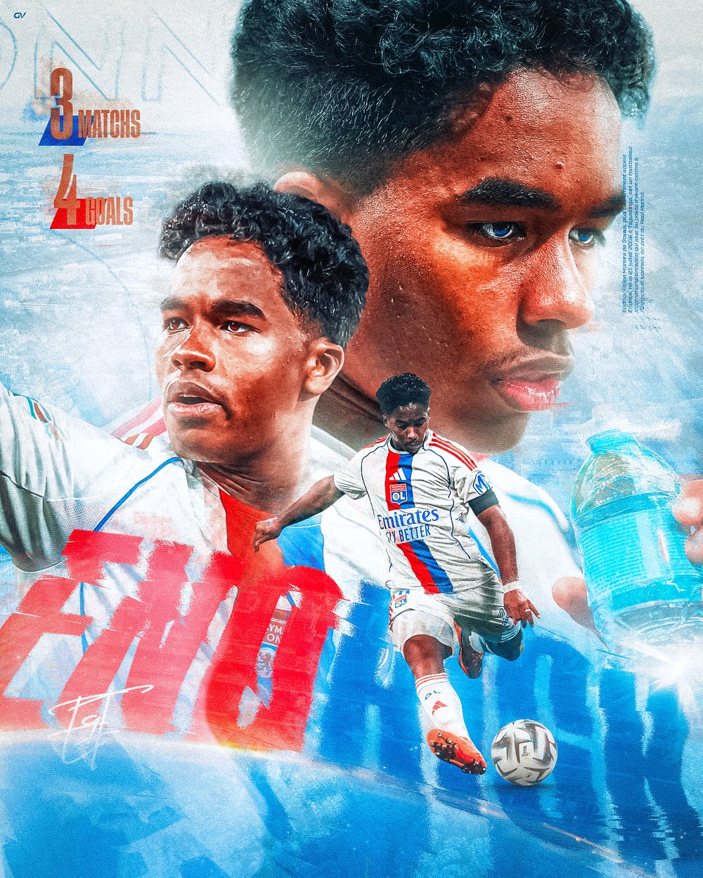 Affiche Endrick - Olympique Lyonnais